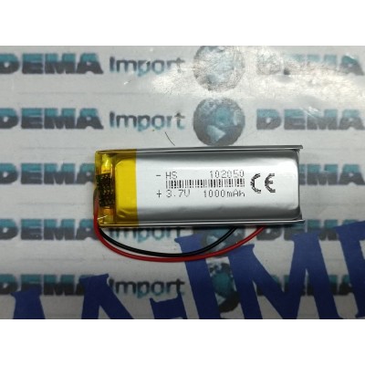 BATTERIE al polimeri di litio a celle 3,7 volt1000 mAh 102050  basso drenaggio CUFFIE,ACUSTICA