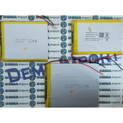 batterie a litio di polimeri 3.7 v 4000 mAh ricaricabili DEVICE TABLET iPAD 3298103