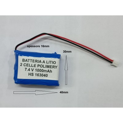 batteria-a-litio-ricaricabile-74v-doppia-cella-1000mah-lampade-gps