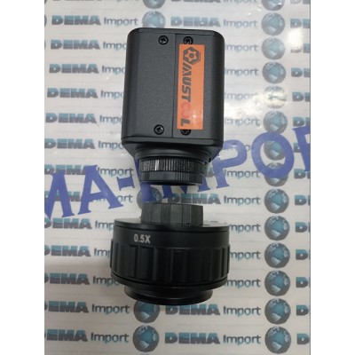 Adattatore attacco C regolabile anello messa a fuoco CTV 0,5X 38 mm per porta Microscopio