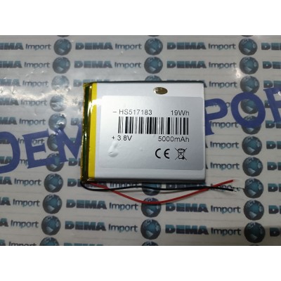 batterie a litio di polimeri 3.8 v 5000 mAh ricaricabili DEVICE TABLET iPAD 517183