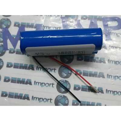 Batteria al litio 18650 da 7.4 V pack batteria 3000mAh basso drenaggio luce di emergenza antifurti