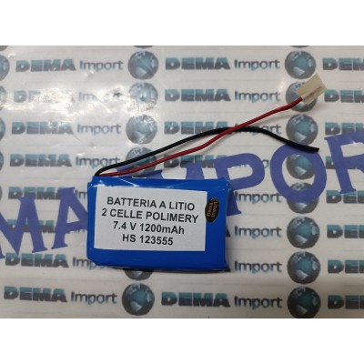batteria-a-litio-ricaricabile-74v-doppia-cella-1200mah-lampade-gps