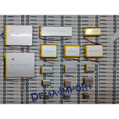 BATTERIE al polimeri di litio a celle 3,7 volt 3000 mAh 103865 dispositivi elettrici basso drenaggio
